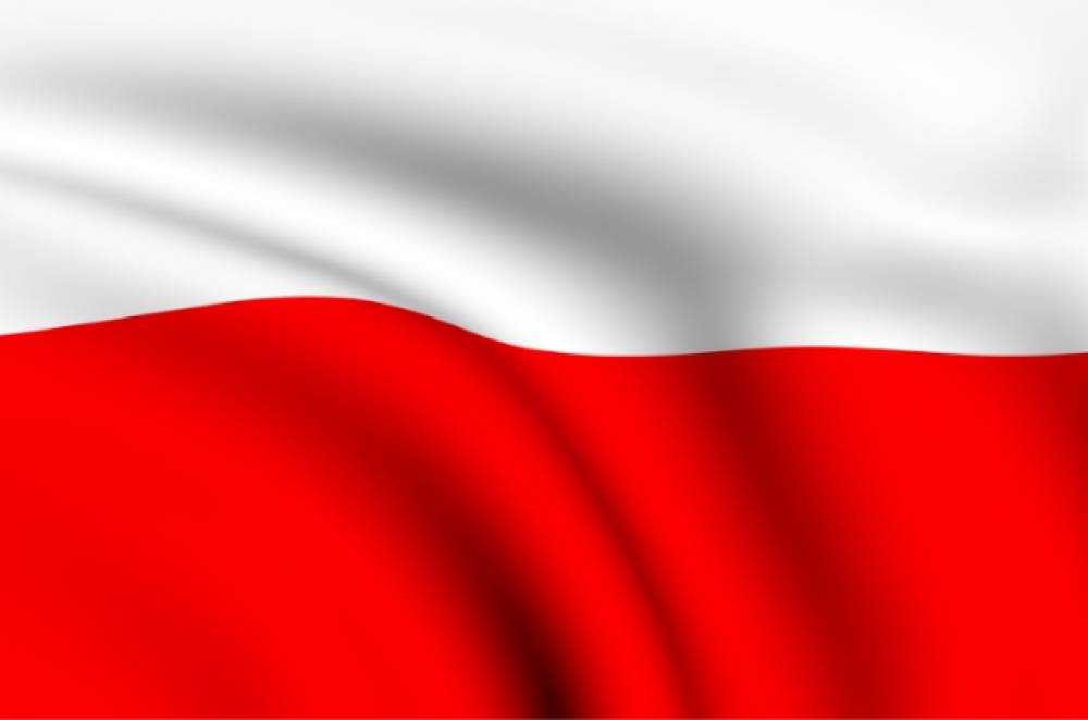 : Flaga Rzeczypospolitej Polskiej.